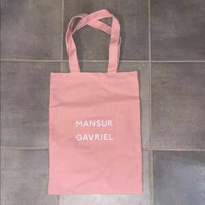 Mansur Gavriel Blush Pink Tote. NEW